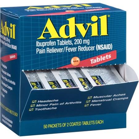 Advil 50CT 2PK