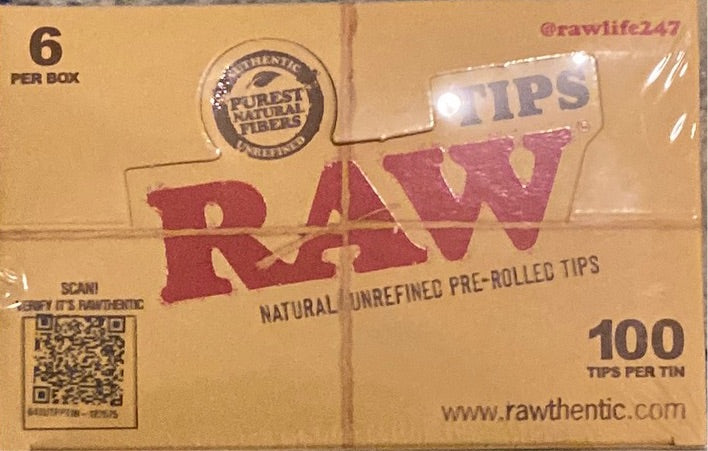 Raw Pre-Rolled Tips