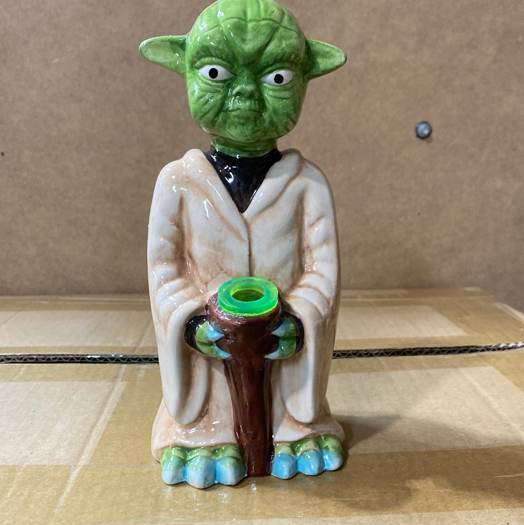 Ceramic Y Man w/ Pipe